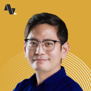 Kevin Nugraha, Founder of KN Consulting and Bali Jakarta tax consultant, wearing a blue shirt with a white background. Holds a Master&rsquo;s degree in Public Policy from Victoria University of Wellington